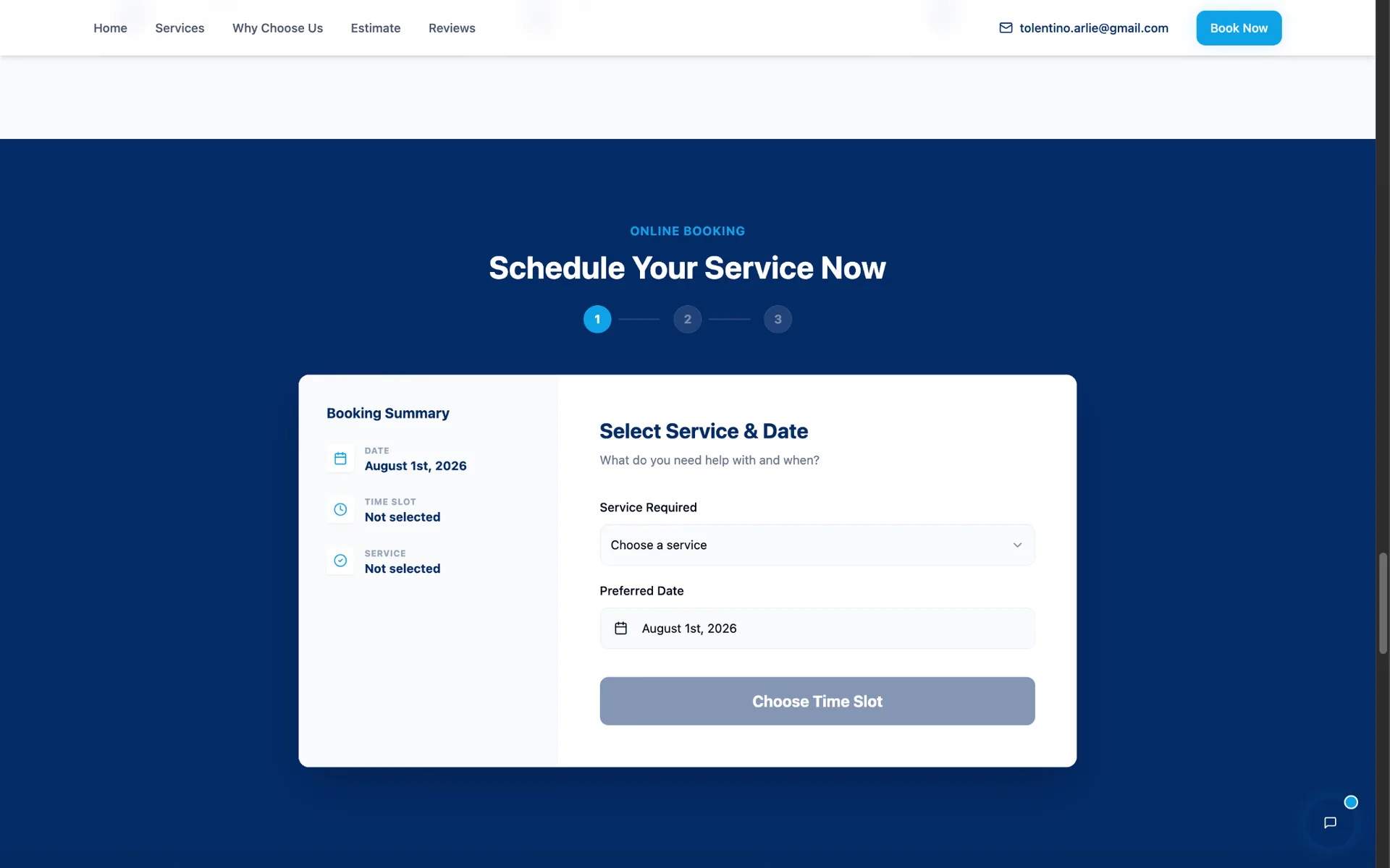 Entertainment Content Platform booking system